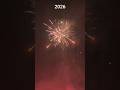 #2026 #fireworks