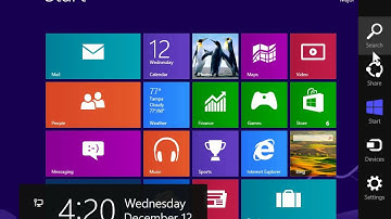 Windows 8.0 Professional - Access the Control Panel Using the Search Charm