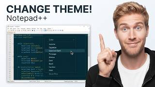 How To CHANGE Notepad ++ THEME (QUICK & EASY) 2026