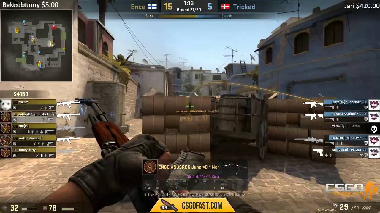 Juho Vac Shot Funny Caster Reaction