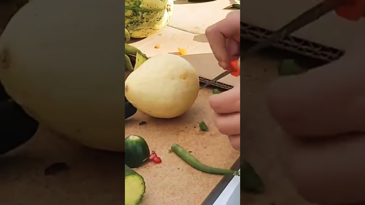 Making Vegetable Art