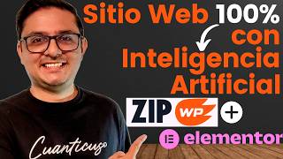 Cómo ZipWP + Elementor pueden ayudarte a crear sitios web más rápido #zipwp #ia #blueprints