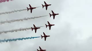 The incredible Red Arrows display | RIAT 2025