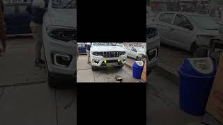 3'' PROJECTOR LED FOG LAMP INSTALL SCORPIO N #autoaccessories #carkeycover #carkeyprotection