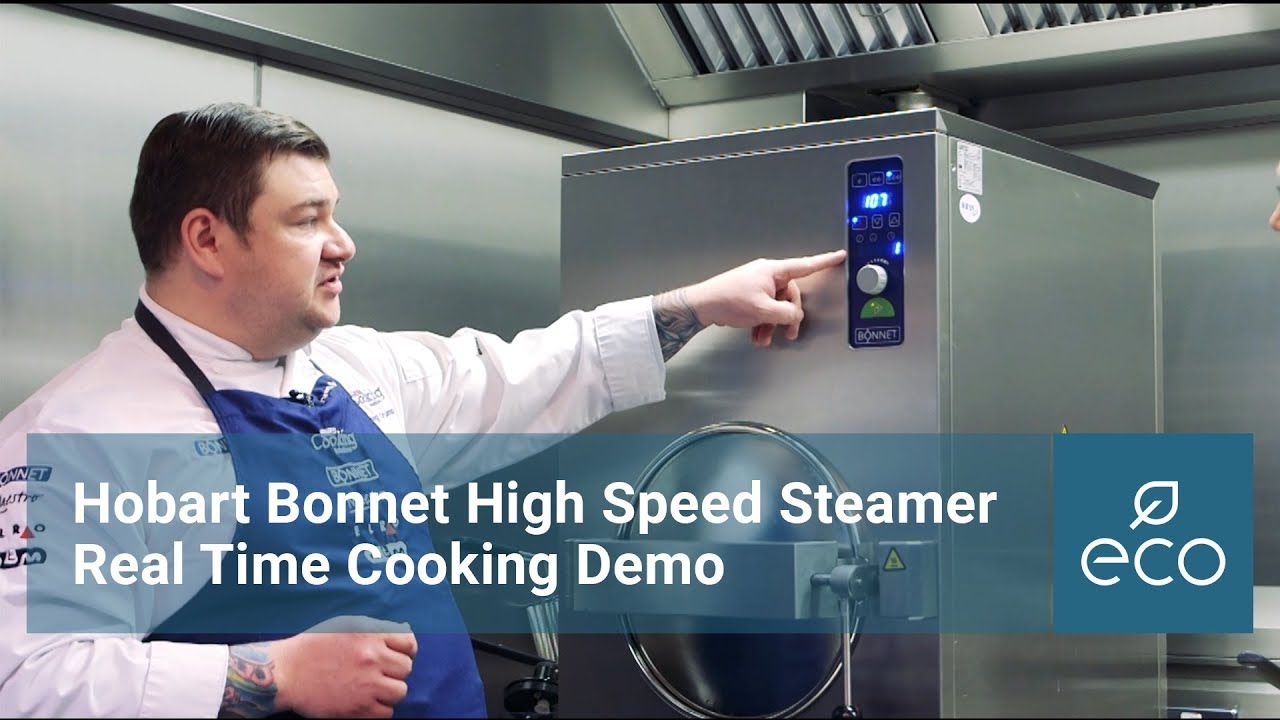 Hobart High Speed Steamer Real Time Cooking Demo YouTube