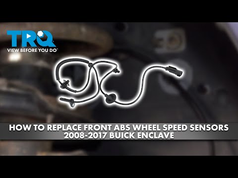 How to Replace Front ABS Wheel Speed Sensors 2008-2017 Buick Enclave