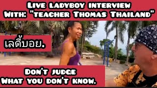 "Understanding Humanity: A Heartfelt Interview with a Thai Ladyboy Sharing Her Journey" #transgender