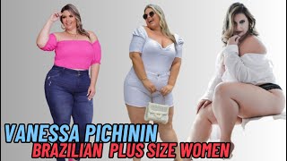 Vanessa Pichinin : Brazilian Plus Size Model, Fashion Instagram Curvy Celebrity, Wiki, Biography