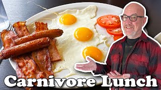 Carnivore Lunch On the Road at Stacked Pancake House @KBDProductionsTV