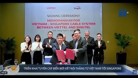 Tuyến cáp quang biển mới nối thẳng Việt Nam - Singapore