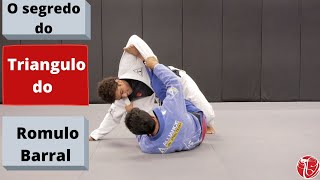 O Segredo do Triangulo do Romulo Barral Partindo da Guarda Aranha | Cobrinha BJJ