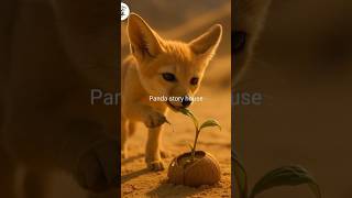 A Desert Camel Drops A Coconut A Sprout Grows With A Foxs Help Becomes A Home