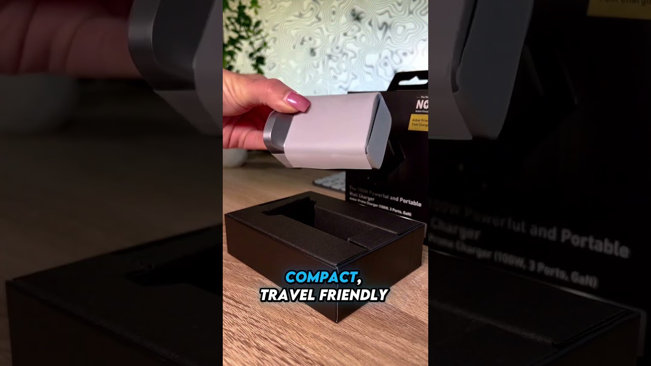 Anker Prime Charger 100w Usb C Foldable Charger 3-Port