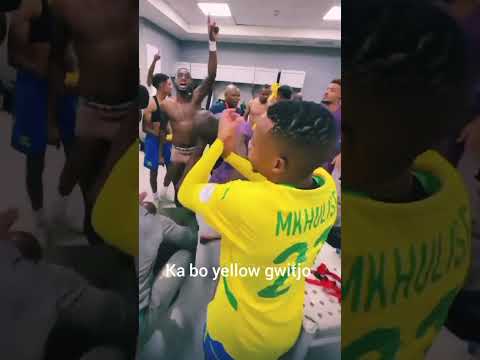 MAMELODI SUNDOWNS GWITJO CELEBRATIONS Vs Al Ahly Caf Champions League Finalist