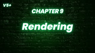 Celebrity [V5+ | AiHouse 3 Days Basic Training] Chapter 9 - Rendering Profile