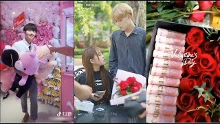 [Tik Tok China] Valentine&#39;s day of sweet couples . FA feel &quot;Gato&quot;