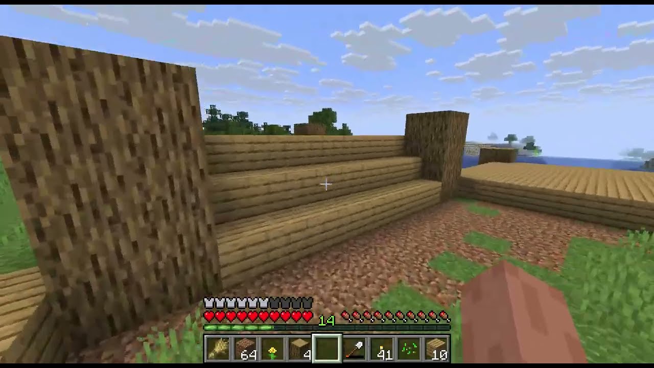 Relaxing Minecraft Gameplay | No talking | Singleplayer Survival