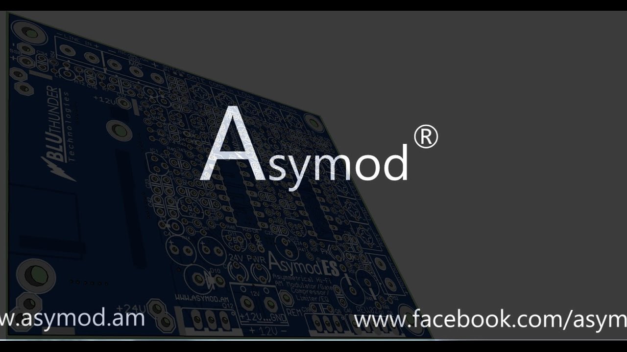 Asymod ES Asymmetrical Hi Fi AM Modulator Noise Gate Compressor Limiter ...