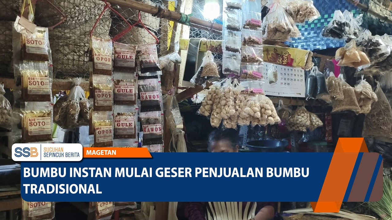 Bumbu Instan Mulai Geser Penjualan Bumbu Tradisional – MAGETAN