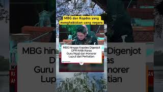 MBG dan Kopdes yang menghabiskan uang negara #trendingshorts