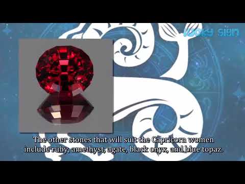 Video: Which Stone Is Suitable For Capricorn?