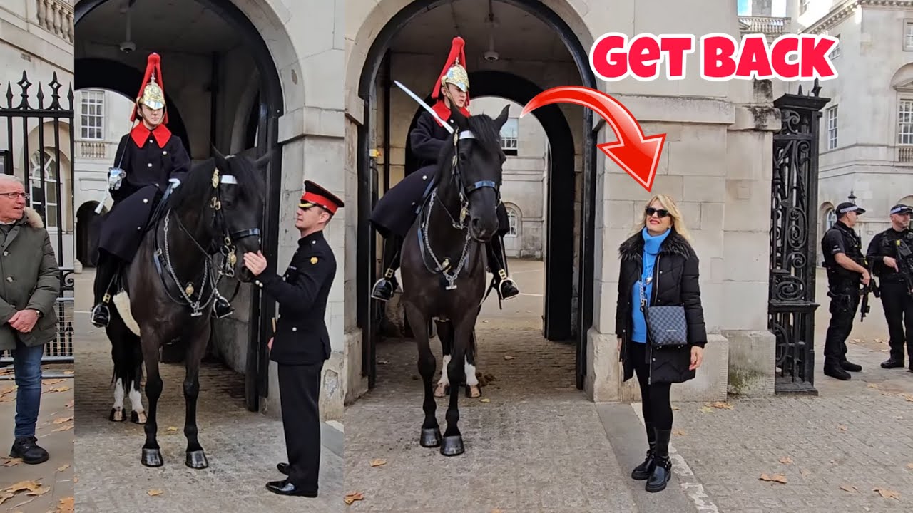 “Tourist Ignores King’s Guard Warnings—Gets Told Off Immediately