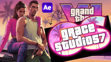 GTA-6 | GTA-6 Logo Reveal | How to Make GTA-6 Logo Animation in After Effects | Gta-6 Trailer