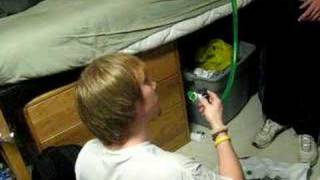 Robbie Funnels 2 Beers In 3.9 Seconds