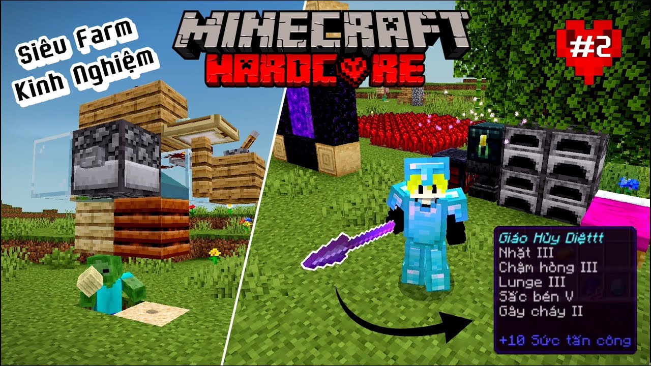 Minecraft Hardcore PE 1.21.131 | Mình Sở Hữu 1 Trong Những Vũ Khí Mạnh Nhất Minecraft...!