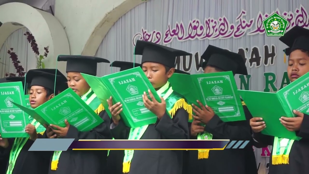 MUWADA'AH & P. RAPORT MI NU SABILUL MA'ARIF ISLAMIYAH TP. 2023/2024 PART 05 IKRAR DAN PADUAN SUARA