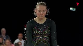 Jonie Thorburn. 2026 Commonwealth Games. Qual/TF. FX Jonie Thorburn. 2026 Commonwealth Games. Qual/TF. FX