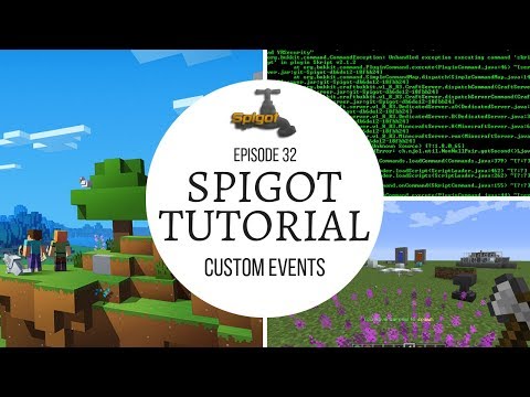 Spigot Plugin Development - 32 - Custom Events