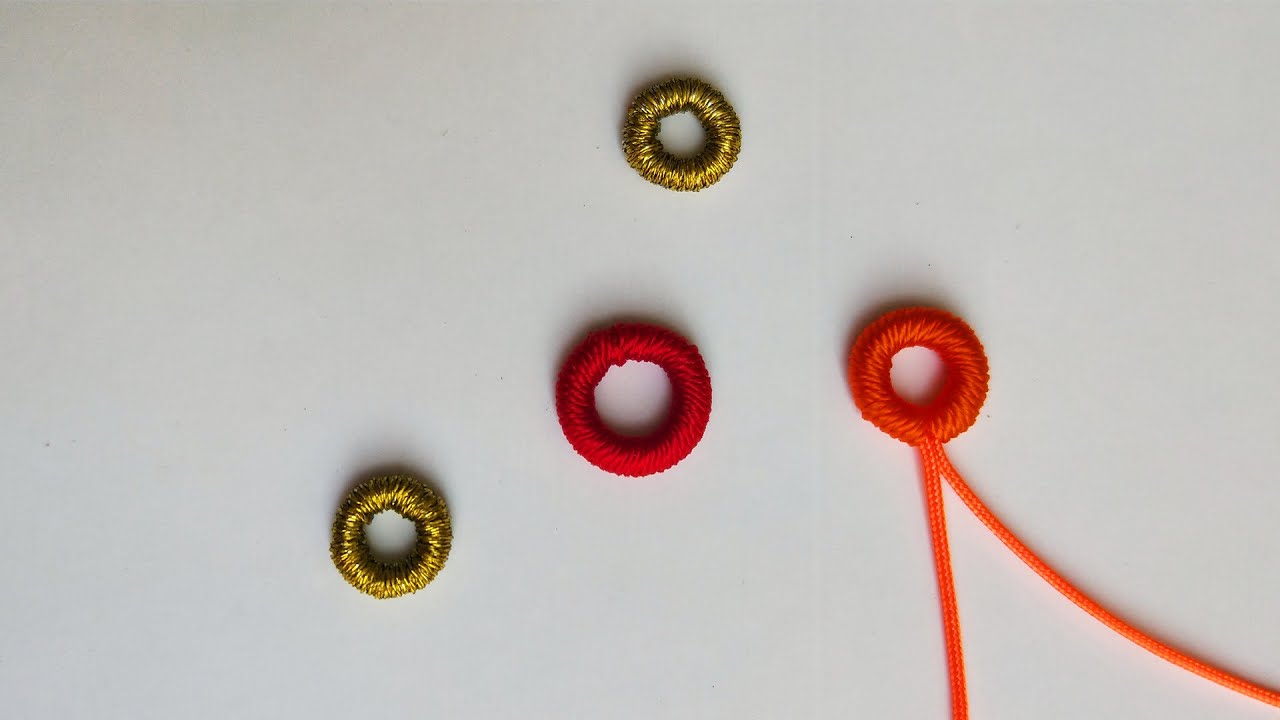 精致的绕线线圈，简单易学，详细的编织教程