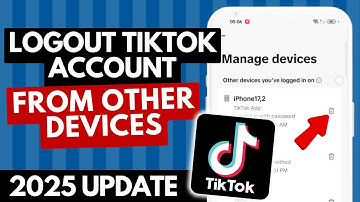 How to Log Out TikTok Account From Other Devices (2025 UPDATE)