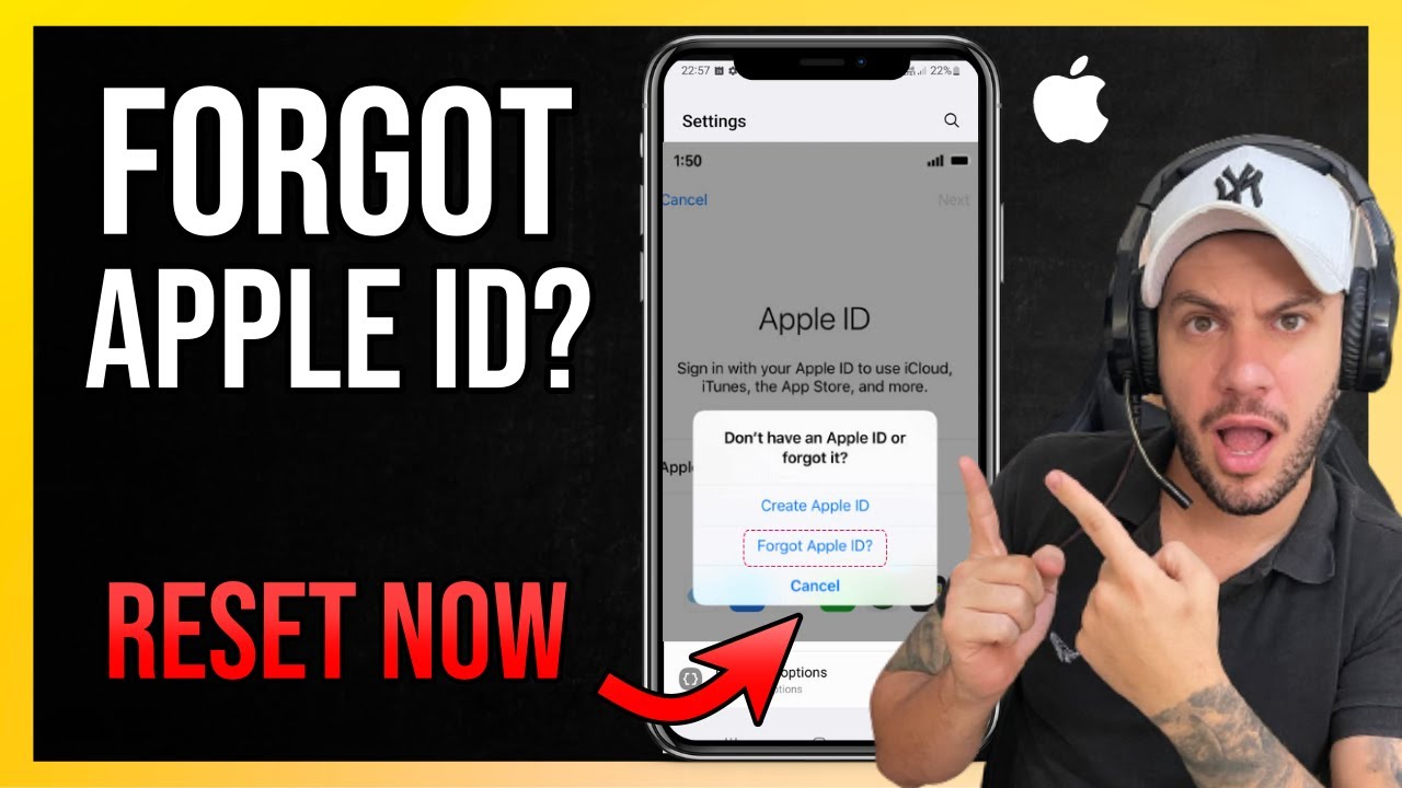 How to reset Apple ID password if you forgot your apple id password ...