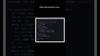 LeetCode 145 ⚡ Postorder Traversal WITHOUT Recursion (JS)