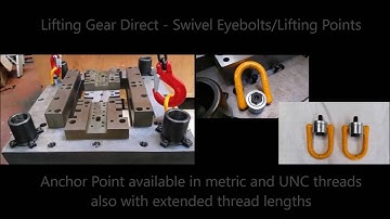 How to use Swivel Eye Bolts - Lifting Gear Direct