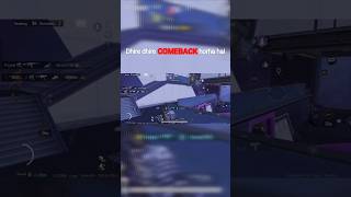 comeback💪 #bgmi #battlegroundsmobileindia #pubgmobile #pubg #pubgm #xsuit #shorts #yt #edit