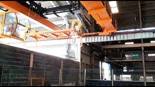 Kinocranes  customer case -- 4-hook Electric Overhead Crane
