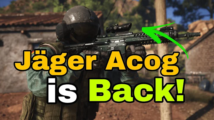 Jager Acog Is Back In The New Siege Event!