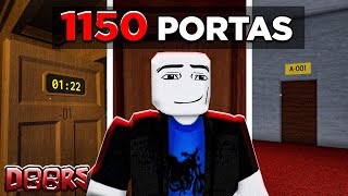 DESAFIO: 1150 PORTAS em 1 VÍDEO! Zerei os 3 Modos do DOORS! 👁️ c/ 12 Jogadores!