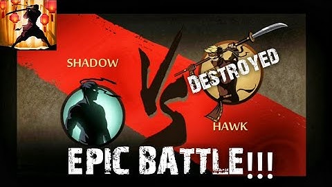 Shadow Fight 2 walkthrough part 11 - Act 2 (Shadow vs Hawk)
