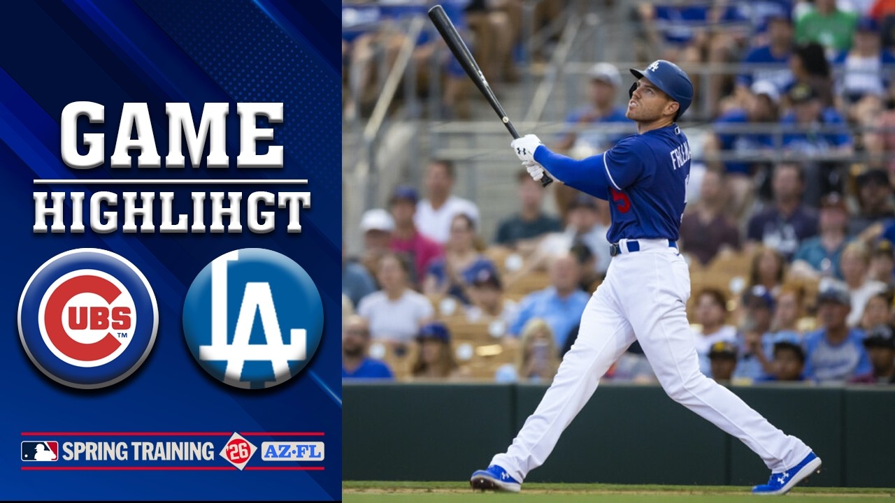 CUBS vs DODGERS HIGHLIGHTS! ⚾️ Spring Training 2026 | Insane Plays