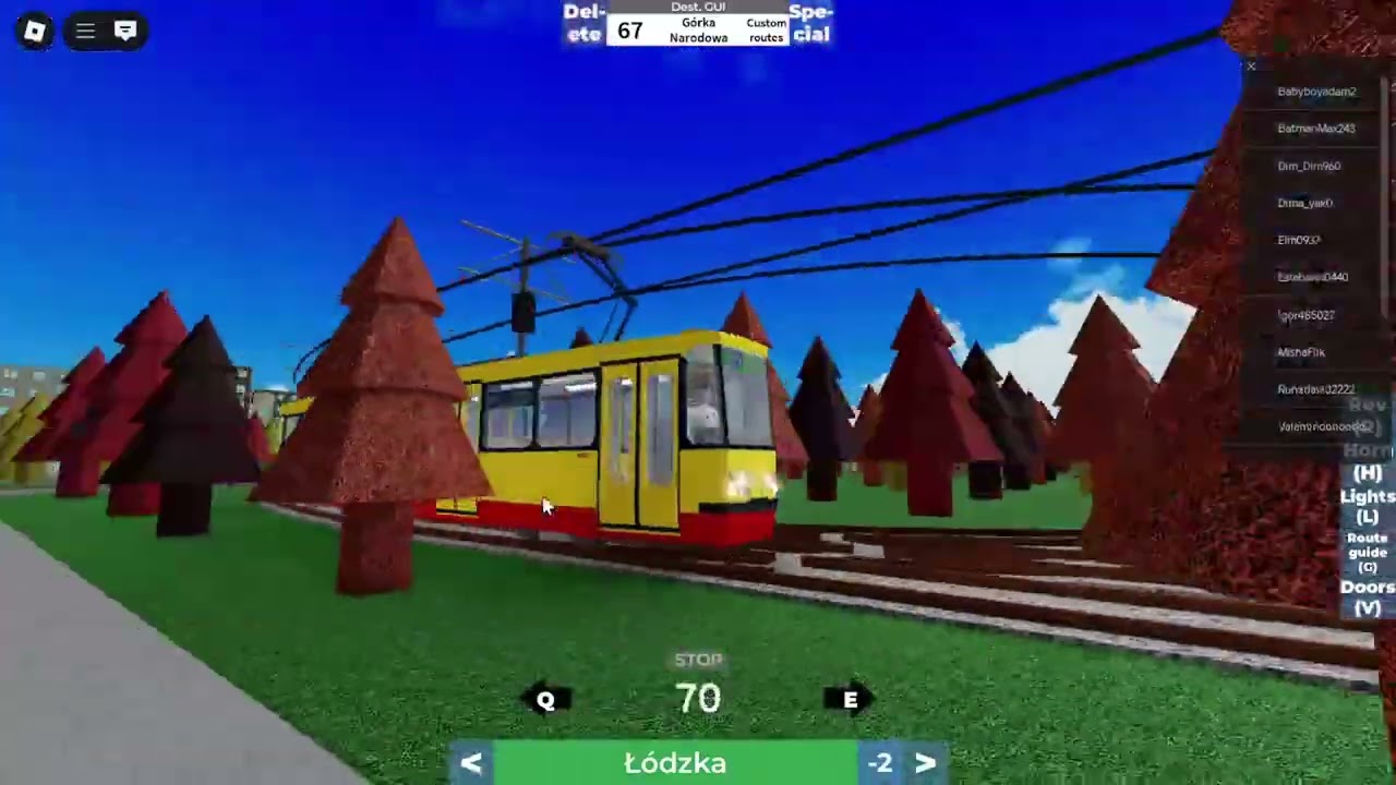 Gramy w Roblox Nid's Buses and Trams #1