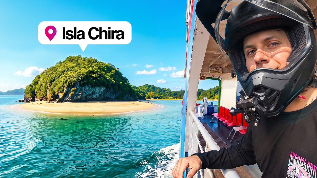 Nunca pensé llegar a este lugar en moto 🏍️🏝️