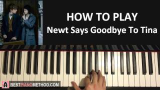 How To Play - Fantastic Beasts - Newt Says Goodbye To Tina Piano Tutorial Lesson