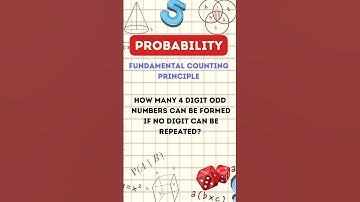 Probability Fundamental Counting Principle #math #probability #algebra2