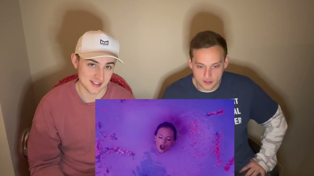 Taylor Swift Lavender Haze Official Music Video Reaction - Average Bros Reacts!!