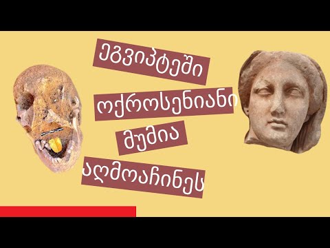 ეგვიპტეში ოქროსენიანი მუმია აღმოაჩინეს