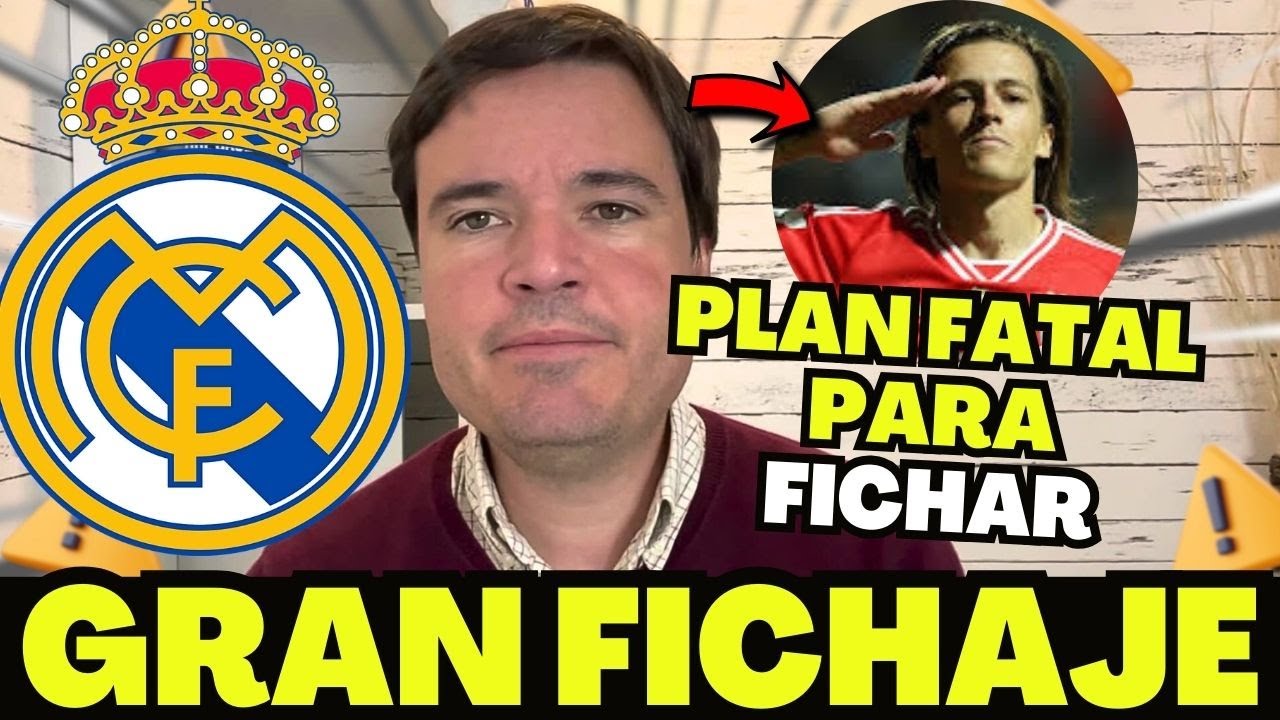 🚨BOMBAZO!🚨 ¡PLAN FATAL DEL REAL MADRID PARA FICHAR A LA ESTRELLA DEL ...